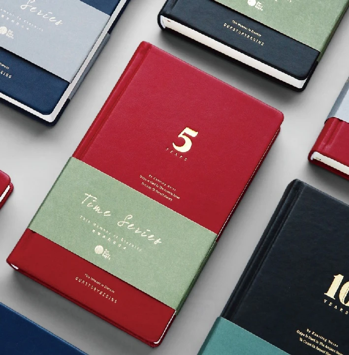 Five Years Hardcover Notebook